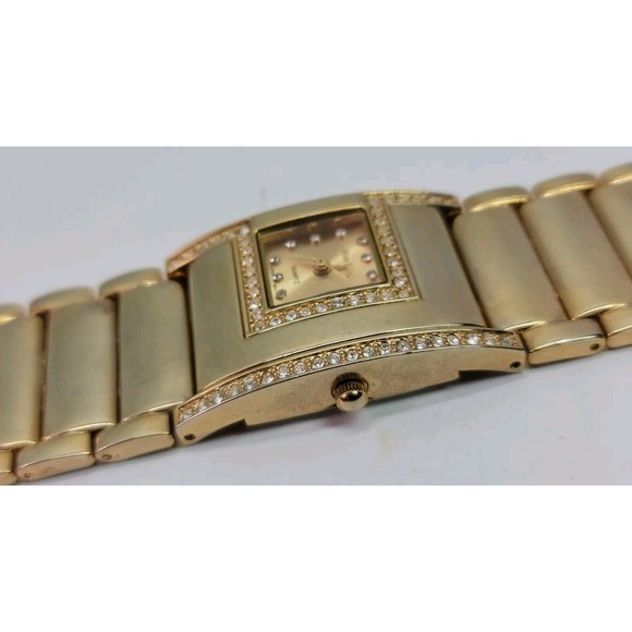 VTg Mon Bijou Quartz Watch Gold Tone 1309 China Orient Rhinestone Womens ladies main image 4